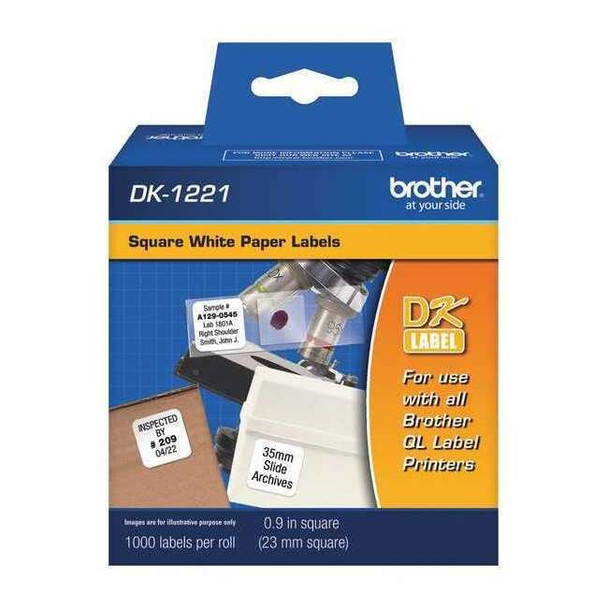 Brother Label, Black/White, Labels/Roll: 1000 DK1221