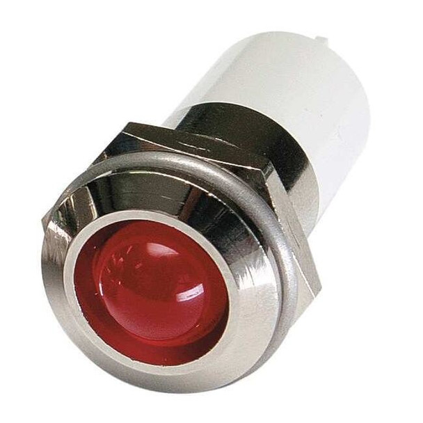 Manufacturer Varies Raised Panel Light, Red, 24 V DC 24M148