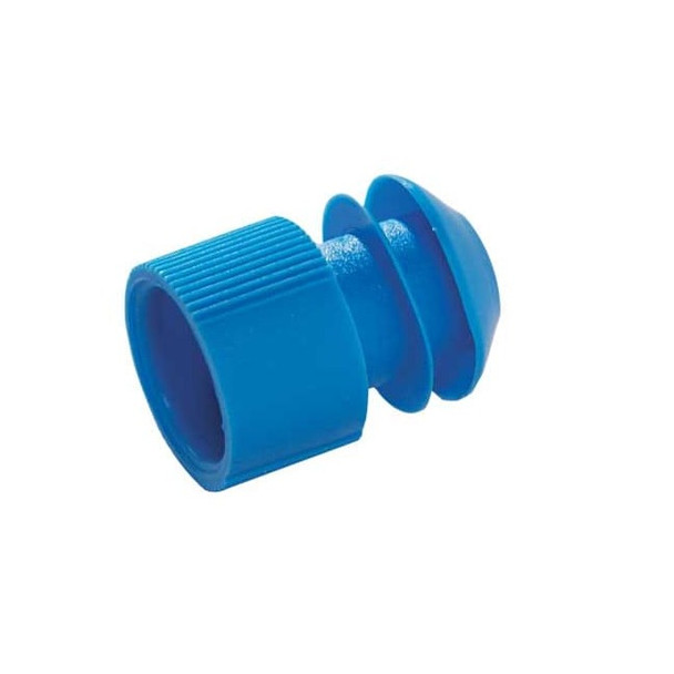 Dynalon TestTube Stopper, 11-13mm, Blue, Pk1000 276145-000B