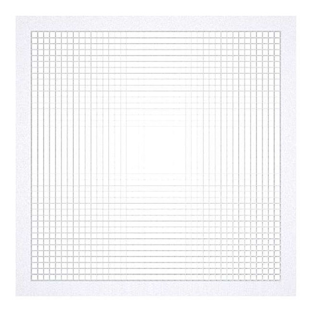 Return Air Grille 23.75 X 23.75, Powder Coated, Aluminum