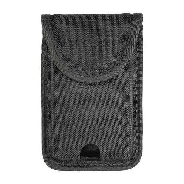 Heros Pride Phone/Radio Pouch, Nylon, Black, XL, Hook-and-Loop 1045E