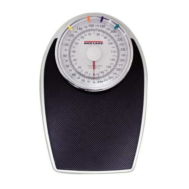 Mechanical Medical Scale, 150kg/330 lb. Cap., 90.5kg/1.0 lb. Graduations