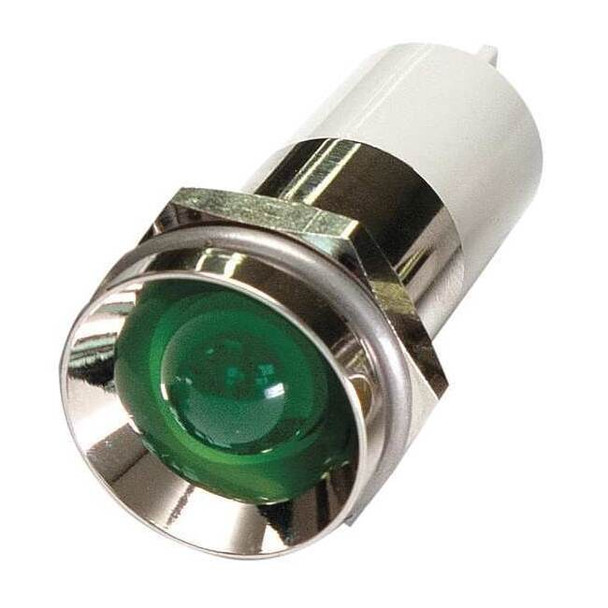 Manufacturer Varies Protrude Indicator Light,Green,24VDC 24M159