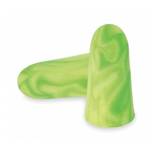 Goin' Green(R) Disposable Foam Ear Plugs, Bullet Shape, 33 dB, Green, 200 PK