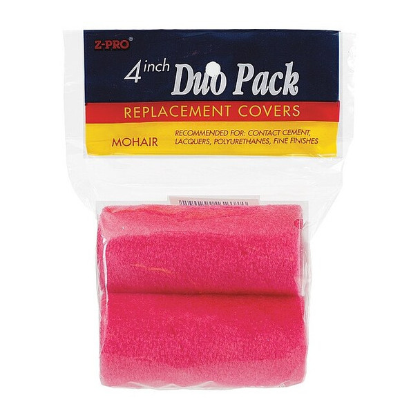 Premier 4" Mini Paint Roller Cover, 1/4" Nap, Mohair 209