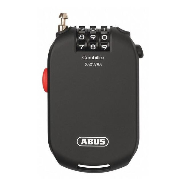 Abus Cable Lock,Combination Key Type,Plastic 95455