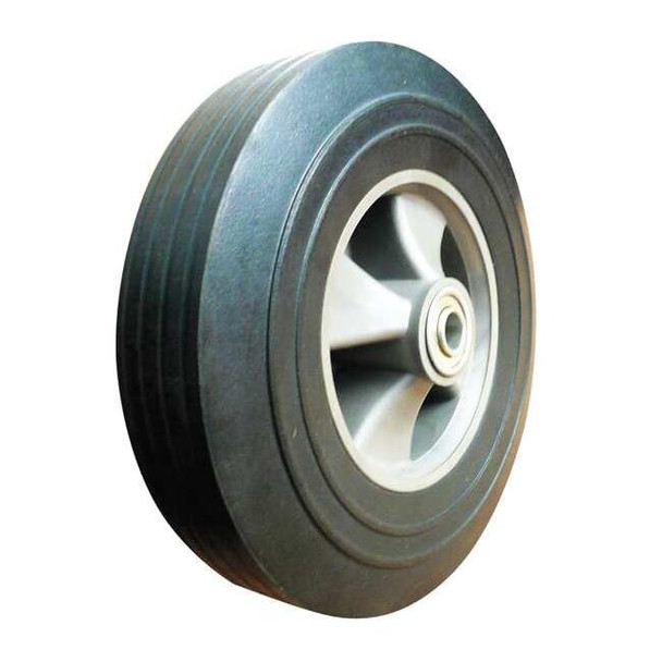 Manufacturer Varies Solid Rubber Wheel,10 in.,450 lb.,Offset 1NWZ6