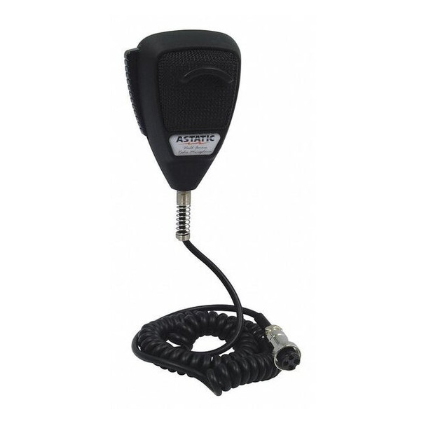 Astatic Noise Cancelling CB Microphone,Black 30210002