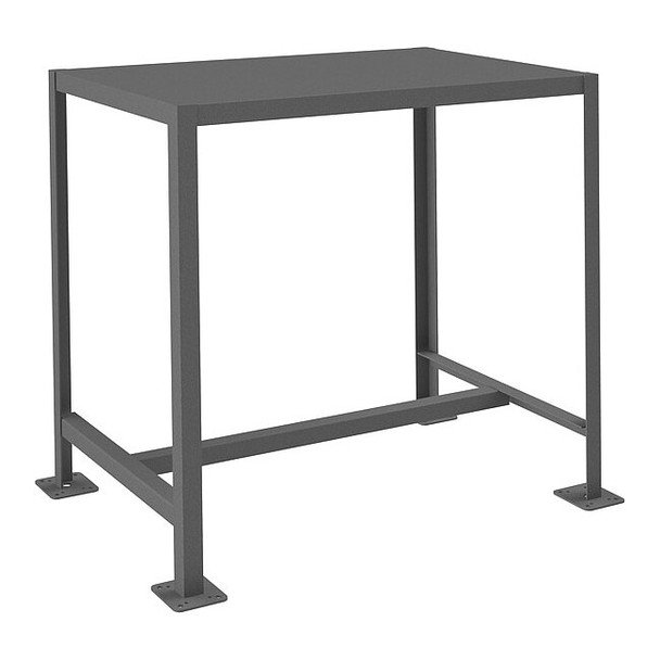 Medium Duty Machine Tables, Steel, 36" W, 36" Height, 2000 lb., Straight