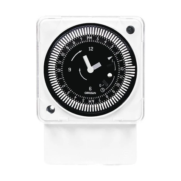 Intermatic ElectromechanicalTimer,24hr,SPDT,Plastic MIL72ASTUZH-24
