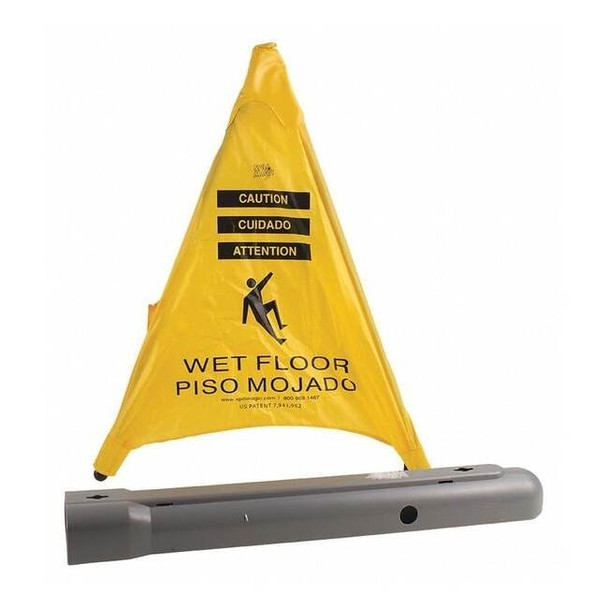 Spill Magic Pop Up Safety Cone,Yellow,22 1/4 in H 220SC