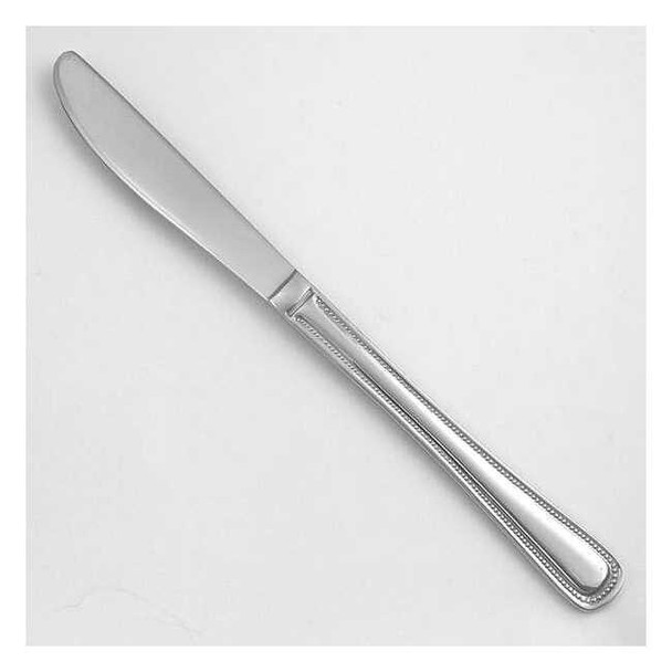 Walco Dinner Knife,8 7/8 in L,Silver,PK12 WL5545