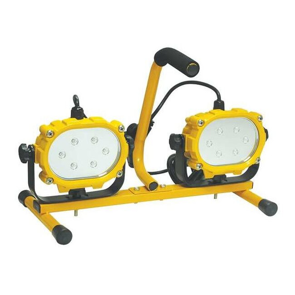Lumapro LUMAPRO LED Yellow Temporary Job Site Light 24K352