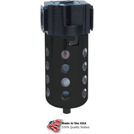 Arrow Standard Particulate Filter F354F Zinc/Poly Bowl With Float Drain 1/2"" NP