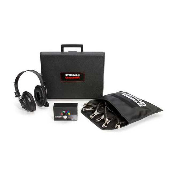 Steelman Electric Stethoscope,Color Coded Clamps 06600