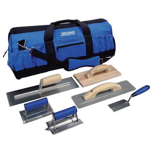 Westward Concrete Apprentice Tool Kit,7 Pc 13A756