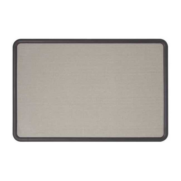 Quartet Fabric Bulletin Board 2 x 3 ft., Gray 7693G
