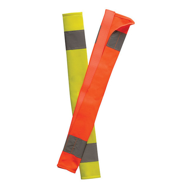 OccuNomix High Visibility Value Seat Belt Cover, Orange, 1/Each