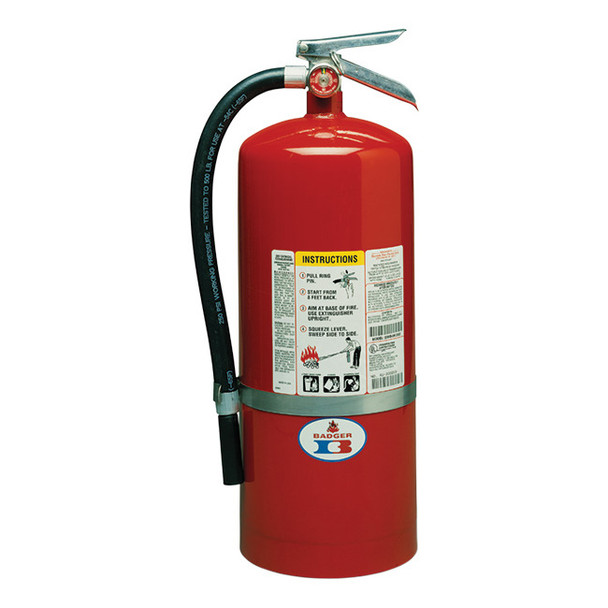 Badger™ Standard 20 lb ABC Fire Extinguisher w/ Wall Hook