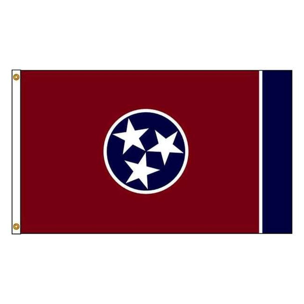 Annin Flagmakers Tennessee Flag,4x6 Ft,Nylon 145170