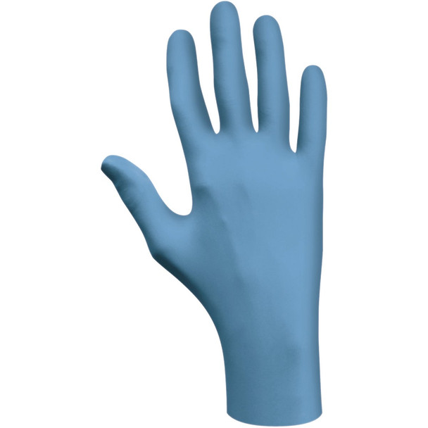 Showa XL Blue Nitrile Biodegradable Disposable Gloves (100-Pack) 7500PFXL