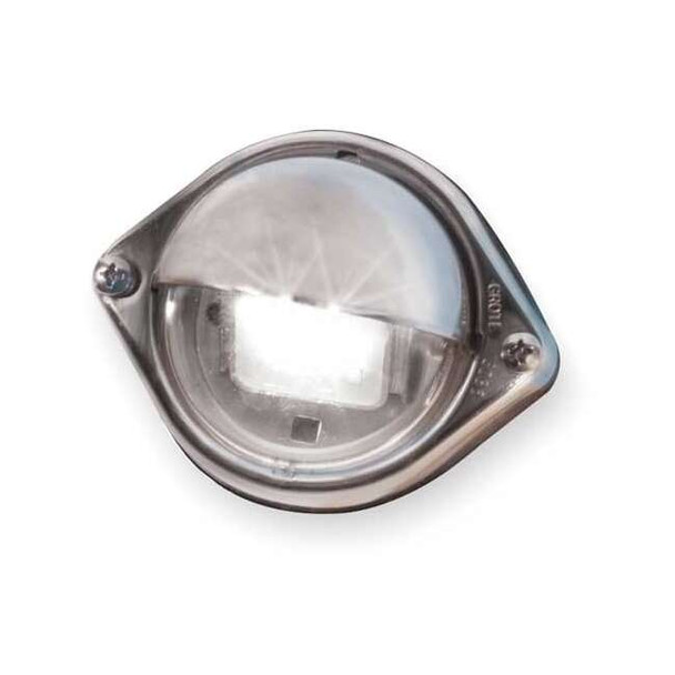 Grote Courtesy Light,Round,Clear, White 60571