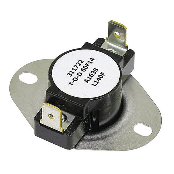 Envirotec Limit Switch,140 deg. F,One Time PE-09-8140