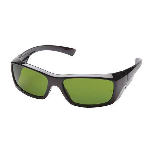 EMERGE(R), Safety Glasses, Anti-Scratch, Dark Gray Lens, Black Frame, Full-Frame