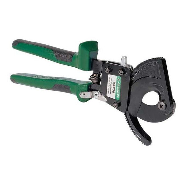 Greenlee 10" Ratchet Action Cable Cutter, Center Cut 45206