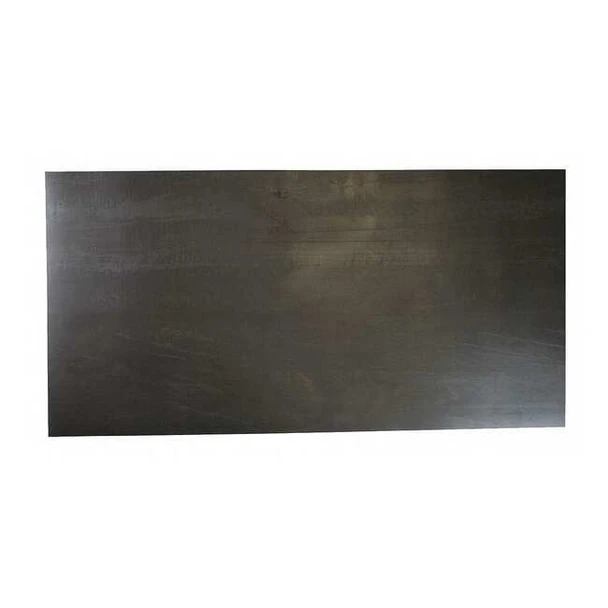 1/8" Comm. Grade Buna-N Rubber Sheet, 12"x36", Black, 70A