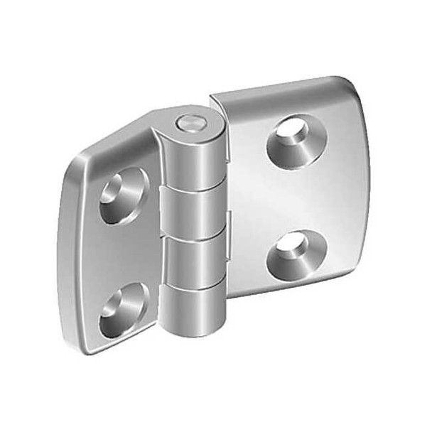 Fath Hinge, Aluminum, Silver, 48 mm, 59 mm 095A3030F