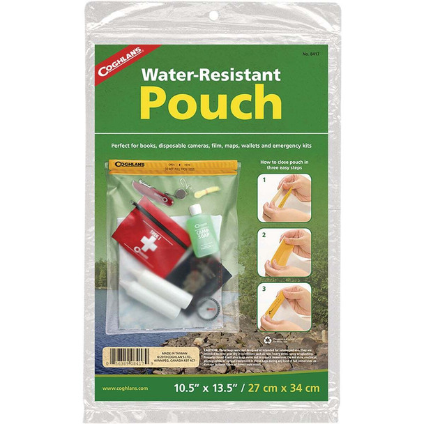 Coghlans 10.5 In. x 13.5 In. Water Resistant Pouch 8417
