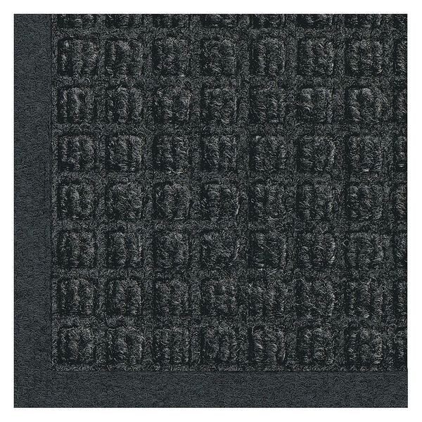 Entrance Mat, Polypropylene, 3/8 in Thick, Charcoal, 4 ft W x 6 ft L