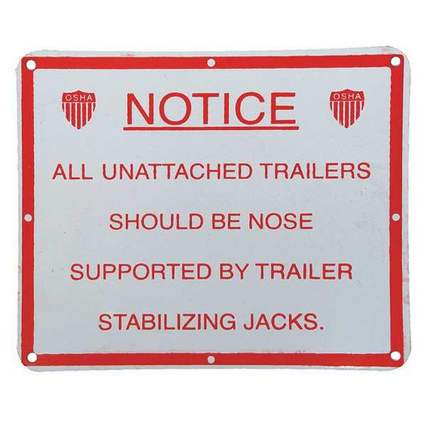 Dayton Stabilizing Jack Sign, Trailer Jacks 26W611 Dayton Stabilizing Jack Sign, Trailer Jacks 26W611
