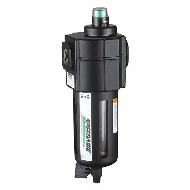 Speedaire Filter,1/2" NPT,35 cfm,0.01 micron 4ZL46 Speedaire Filter,1/2" NPT,35 cfm,0.01 micron 4ZL46