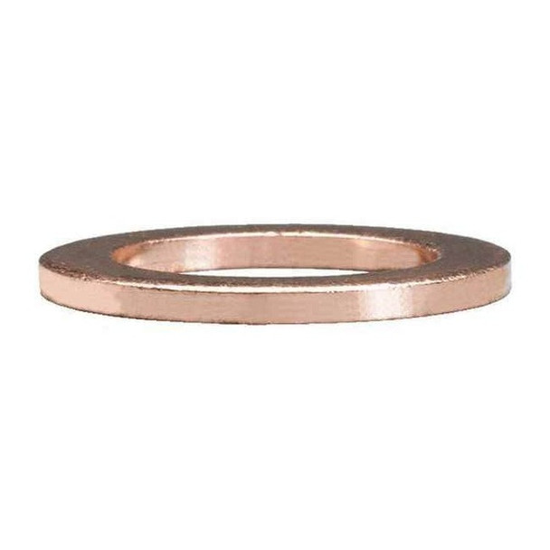 Sur&r Brake Line Washer,Copper,1/2" Tube,PK10 BRC147