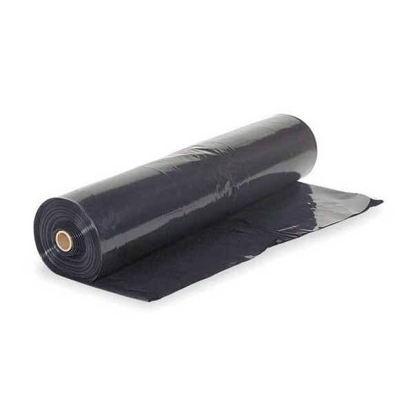 Polar Plastics Construction Film,4 mil,Black B64