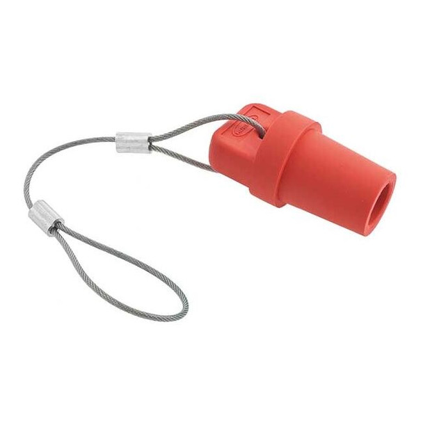 Hubbell Wiring Device-Kellems Cap,Red,300/400 Amp Male Single Pole HBLMCAPR