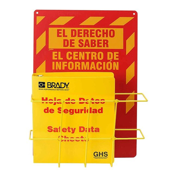 Brady Binder, 11-5/8 in H, 3-1/2 in D, 12-in W 121371