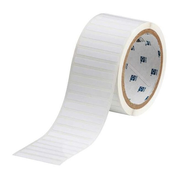 Brady Thermal Transfer Label, White, Labels/Roll: 2500 THT-15-423-2.5
