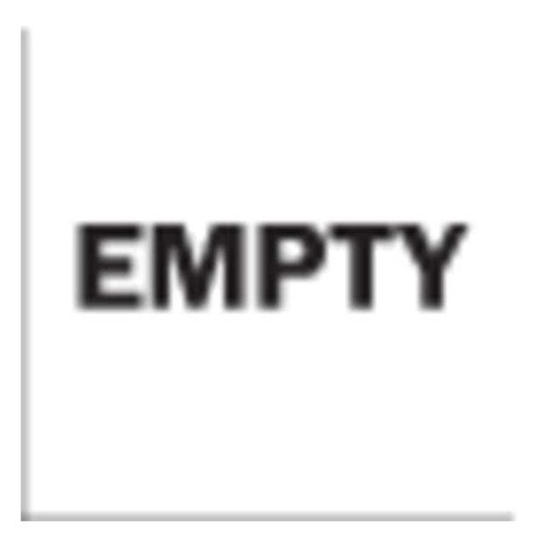 Brady Waste Label,6 In. H,6 In. W,PK500 63240