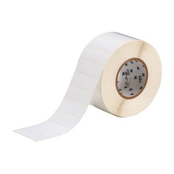 Brady Pre-Cut Label Stock Roll, White, Gloss THT-18-423-3