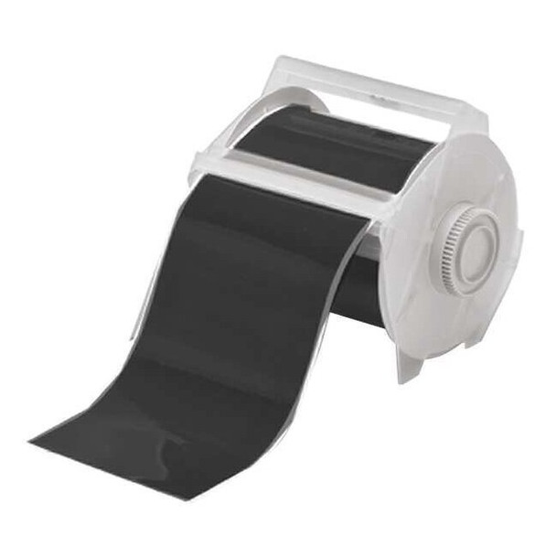 Brady Label Tape Cartridge, Black, Labels/Roll: Continuous 113131