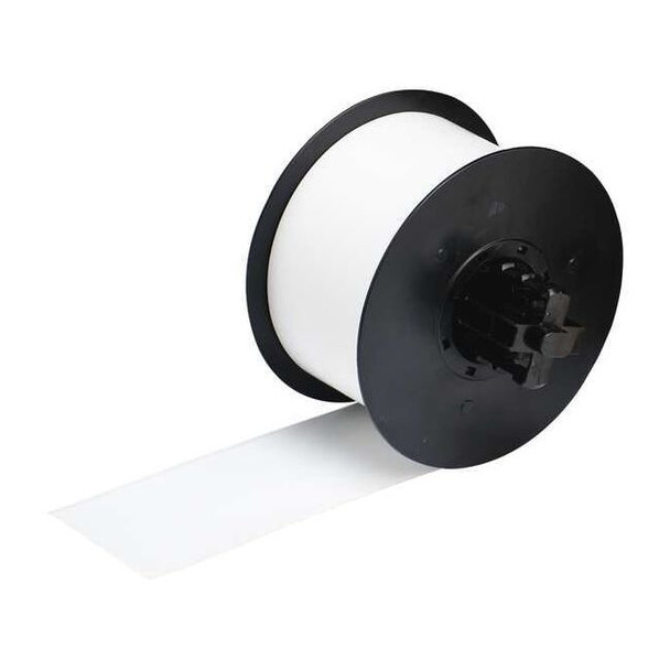 Brady Label Tape Cartridge, White, Labels/Roll: Continuous 120854