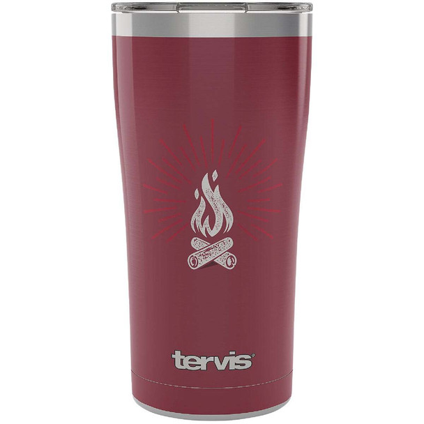Tervis Campfire 20 Oz Stainless Steel Tumbler with Slider Lid 18193355222773