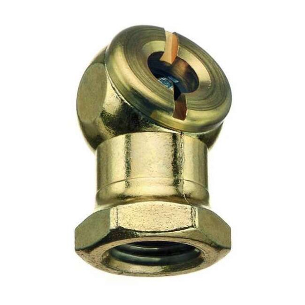 Amflo Ball Foot Chuck,1/4in FNPT,Steel 17-351