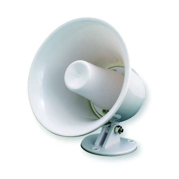 Speco Technologies PA Horn,Weatherproof,White,10 W SPC5P