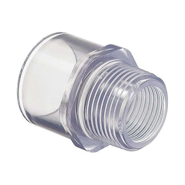 Manufacturer Varies PVC Male Adapter, MNPT x Solvent, 2 in Pipe Size H436020LS