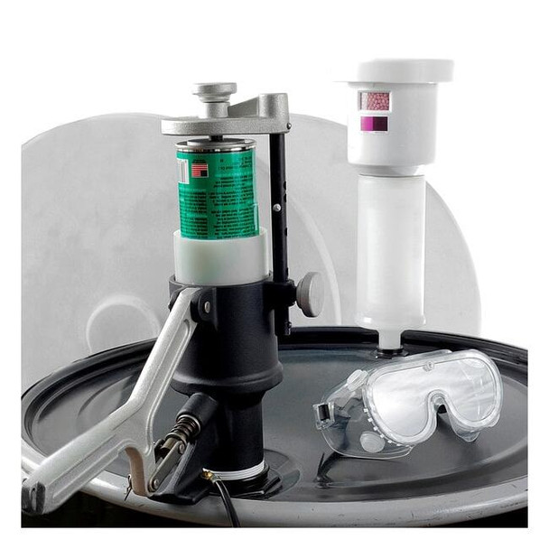 Justrite Dual Aerosol Can Disposal with Counter 28231