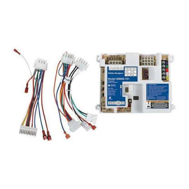 White-Rodgers Furnace Control Board,25V AC, Integrated 50M56U-751